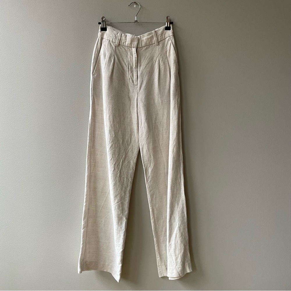 0 - Effortless Aritzia Linen Pants